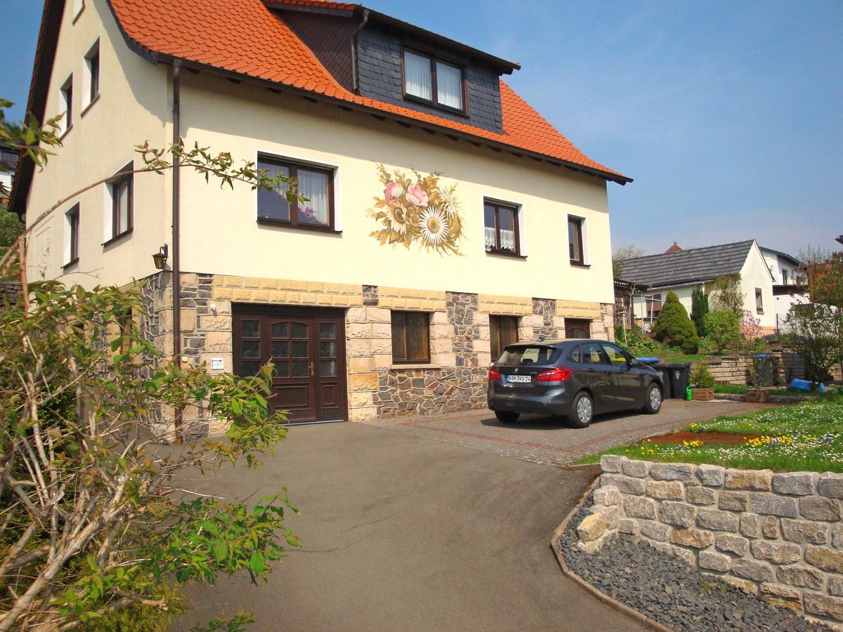 Lovely Holiday Home In The Thuringian Forest With Roof Terrace And Great View Bad Liebenstein Bagian luar foto
